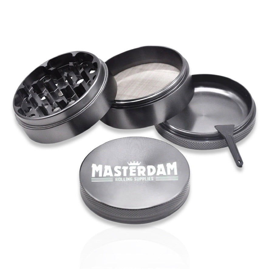 Grinder Masterdam 4 piezas - Aluminio