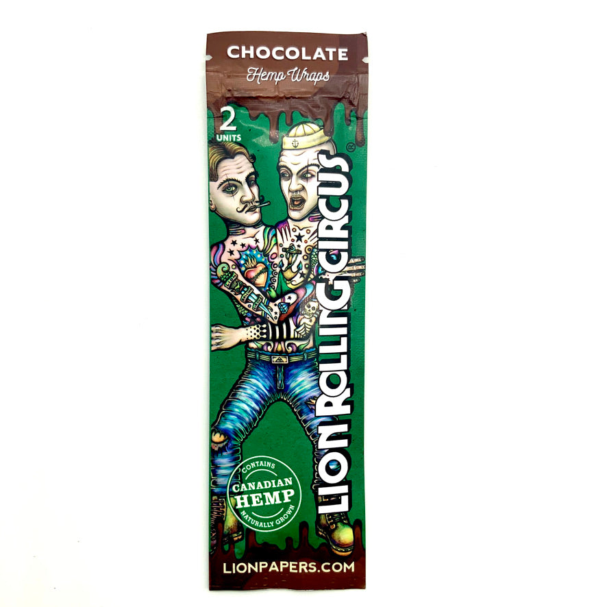 Hemp Wrap Chocolate - Lion Rolling Circus - Bloommart Colombia