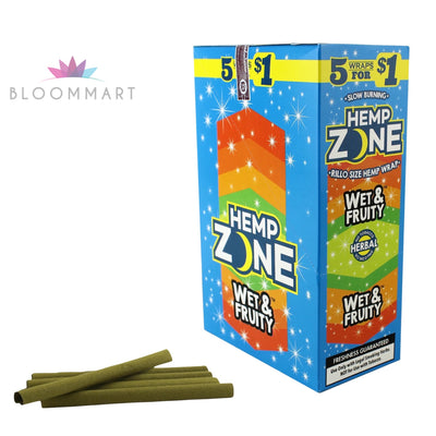 Hemp Wrap Wet & Fruity - Hemp Zone - Bloommart Colombia