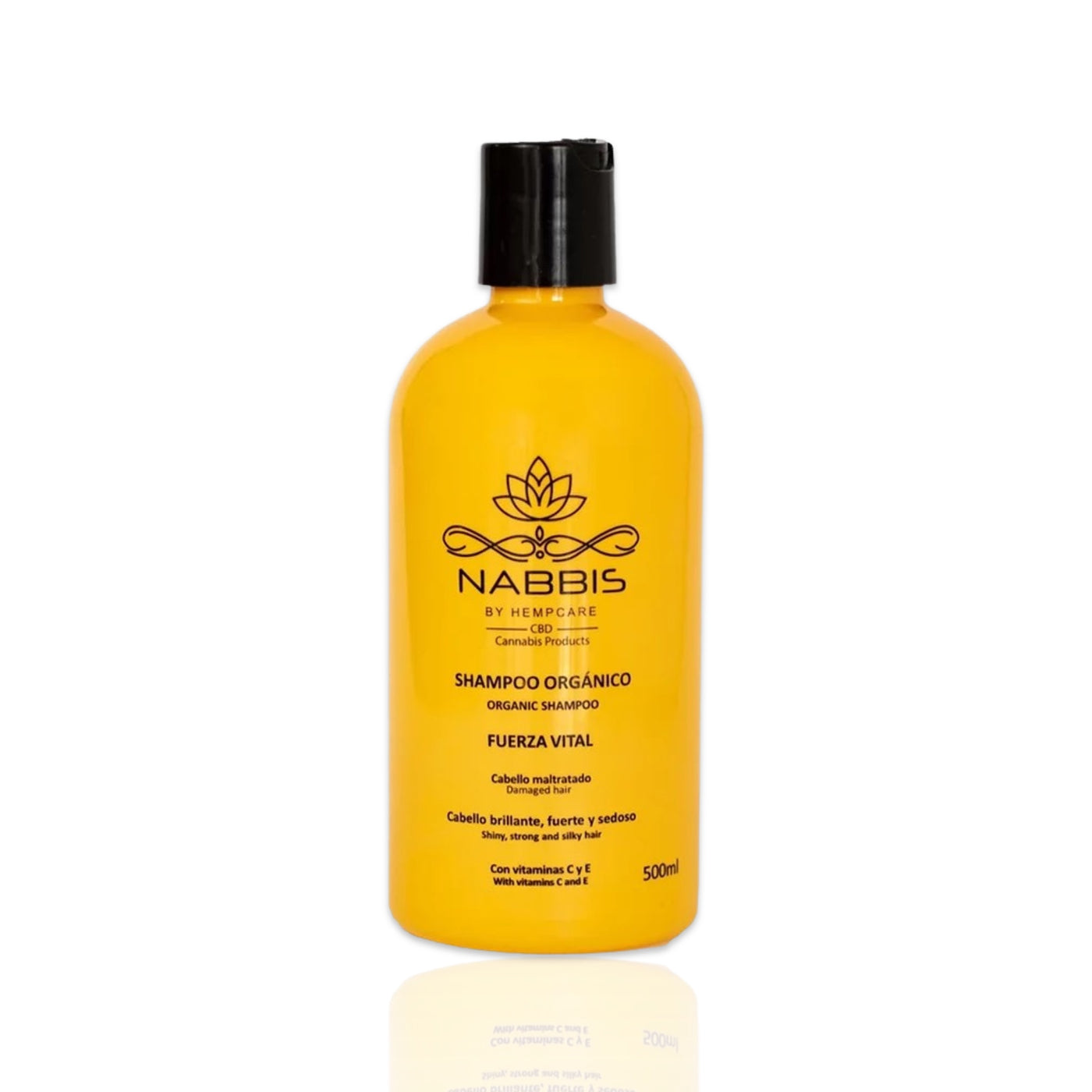 Shampoo Fuerza vital con CBD