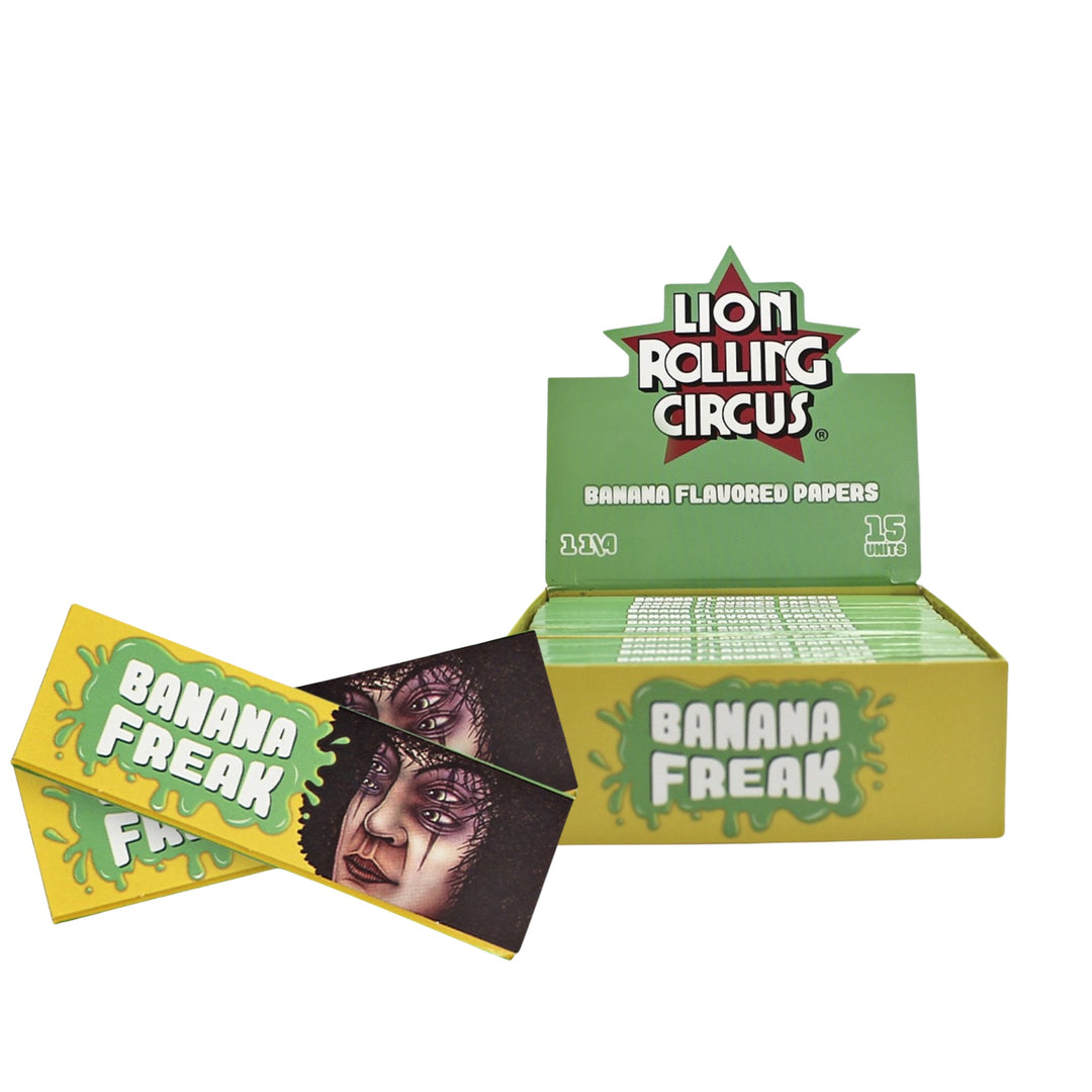 Papeles de enrolar Lion Rolling Circus Saborizados - 1 1/4 - Bloommart Colombia