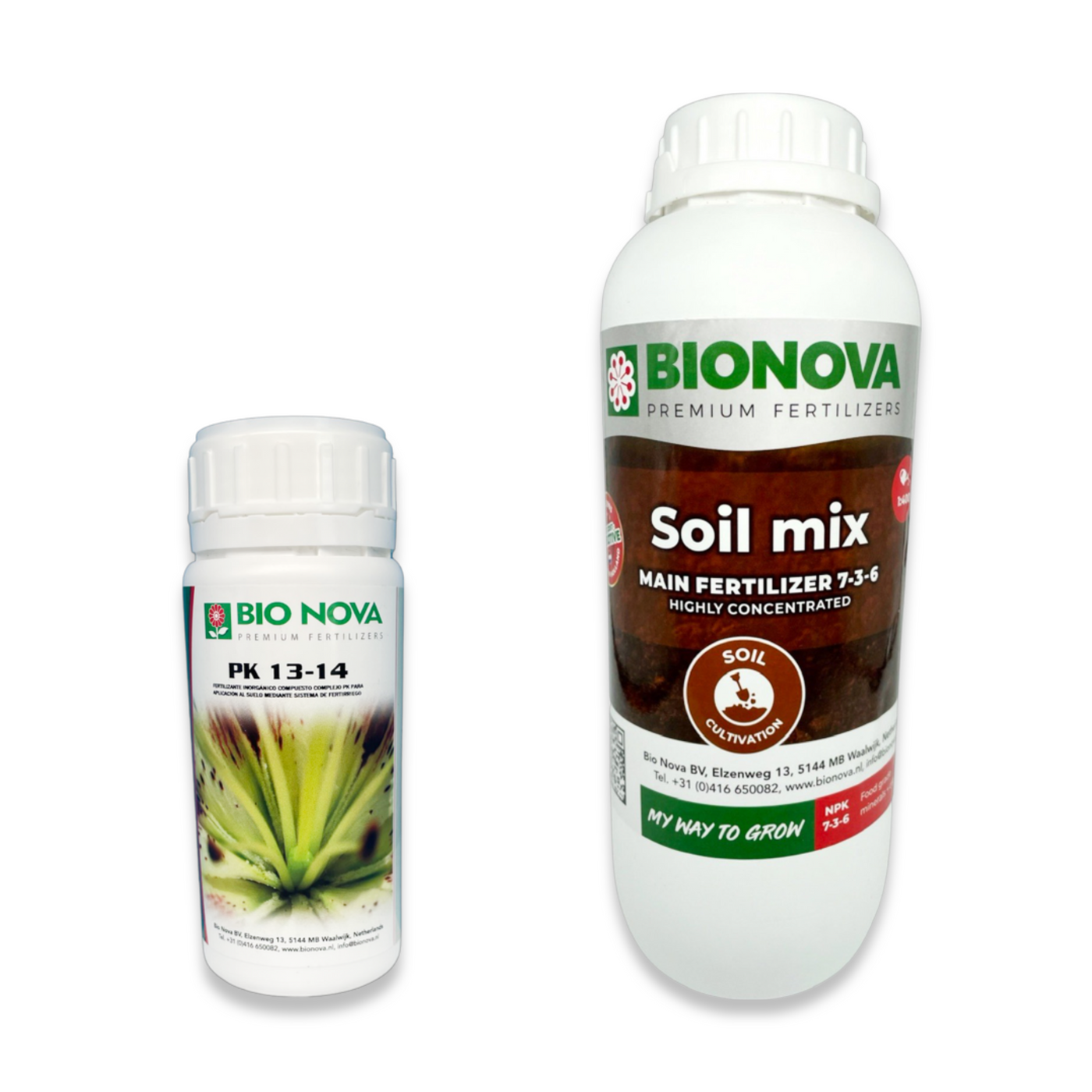 Bionova Soil Mix + PK 13-14 | Combo Ciclo completo