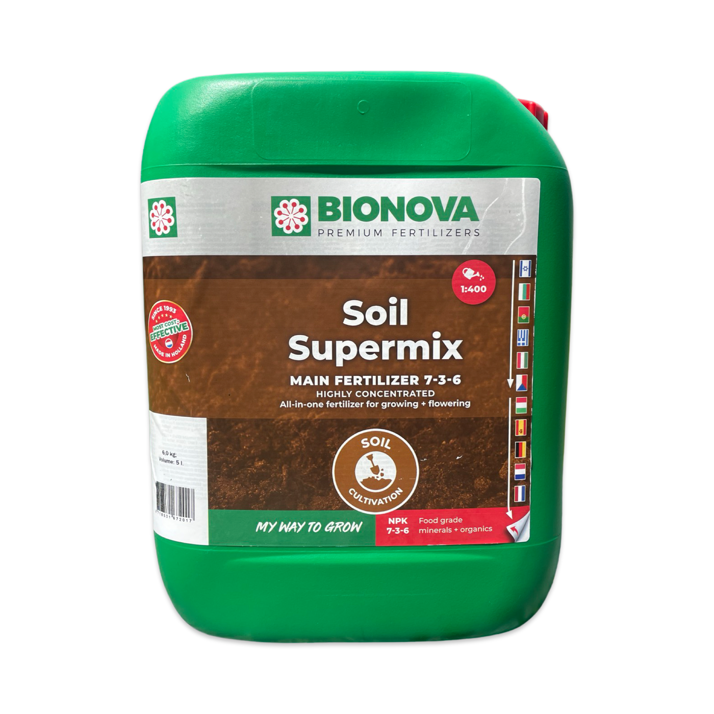 Bionova Soil Mix - Fertilizante Completo - Bloommart Colombia