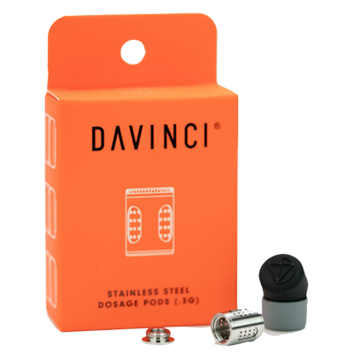 Pods dosificadores Davinci - Acero inoxidable