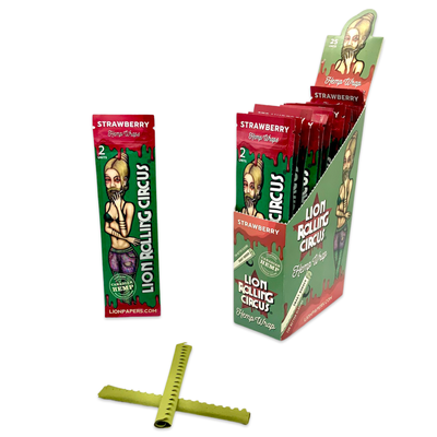 Hemp Wrap Strawberry - Lion Rolling Circus - Bloommart Colombia