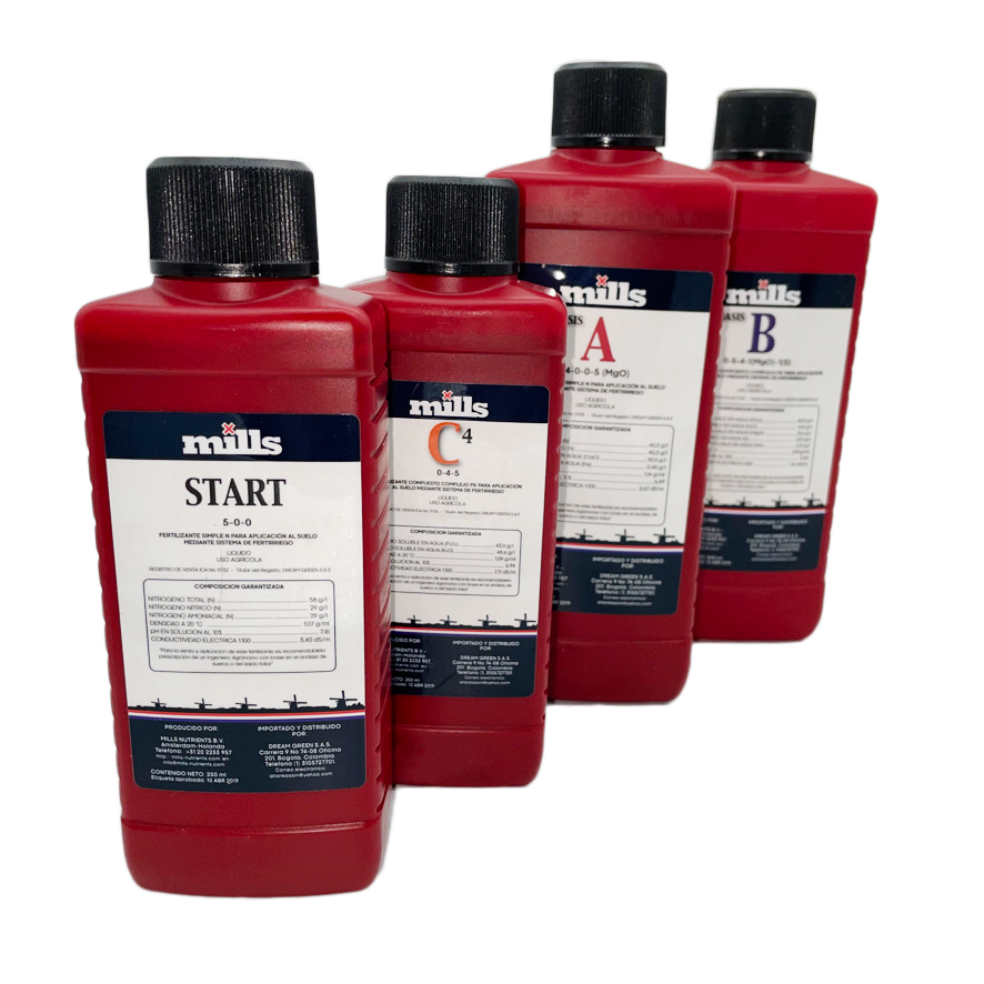 Kit Ciclo Completo Mills Nutrients