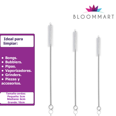 Cepillo limpiador - Para vaporizadores, pipas y bongs