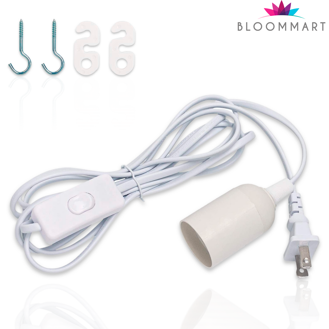 Cable de luz para bombillas E26-E27