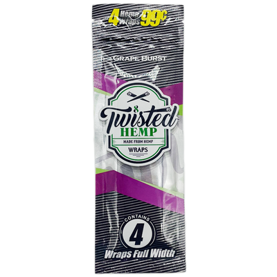 Hemp Wrap Grape Burst - Twisted Hemp