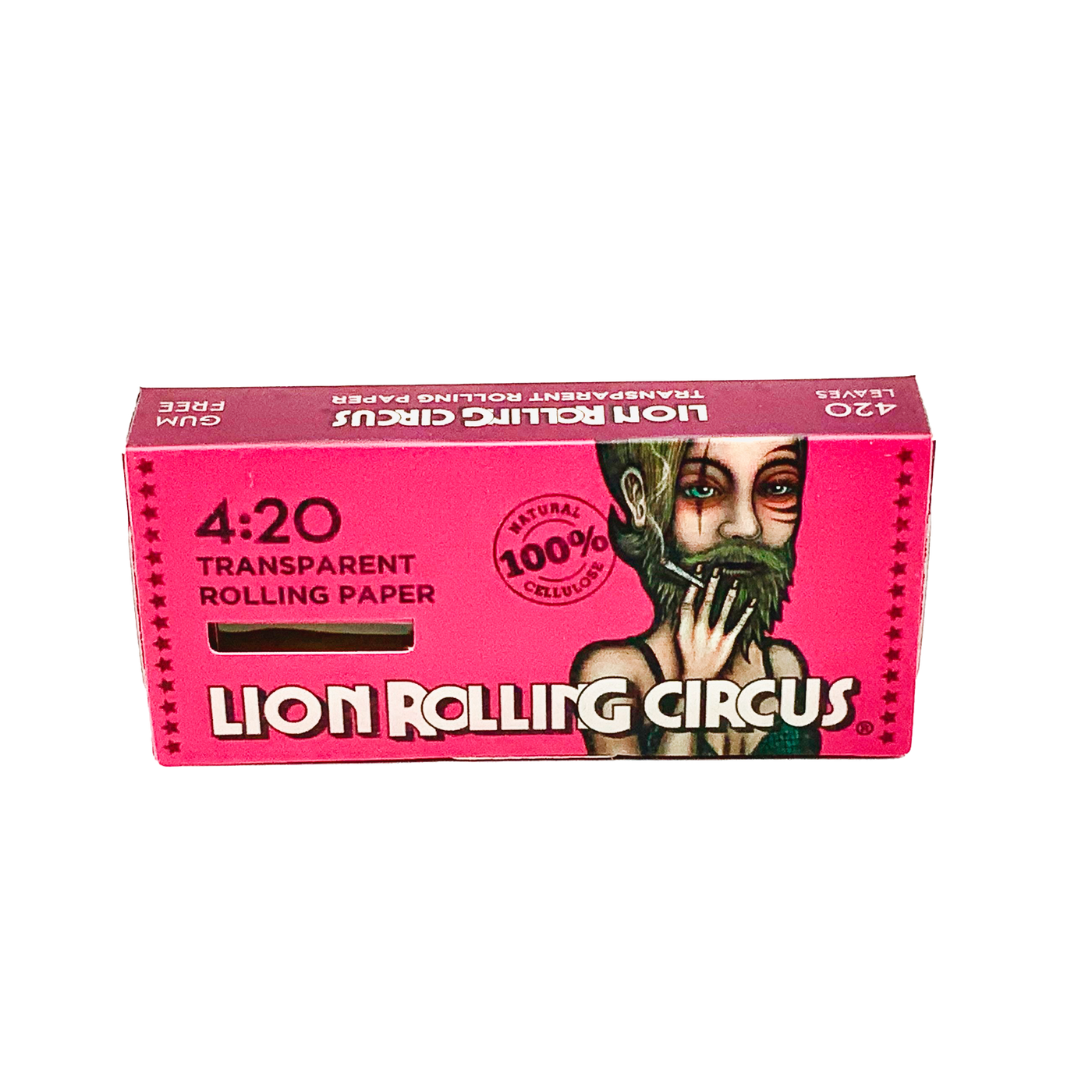 Lion Rolling Circus (Transparent Cellulose 420) - 1 1/4 - Bloommart Colombia