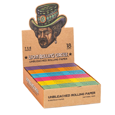 Lion Rolling Circus (Papel Natural) 1 1/4 - Bloommart Colombia