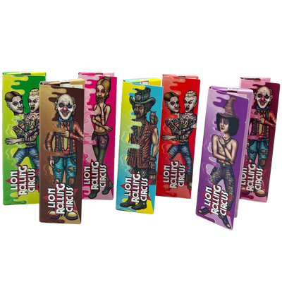 Papeles de enrolar Lion Rolling Circus Saborizados - 1 1/4 - Bloommart Colombia