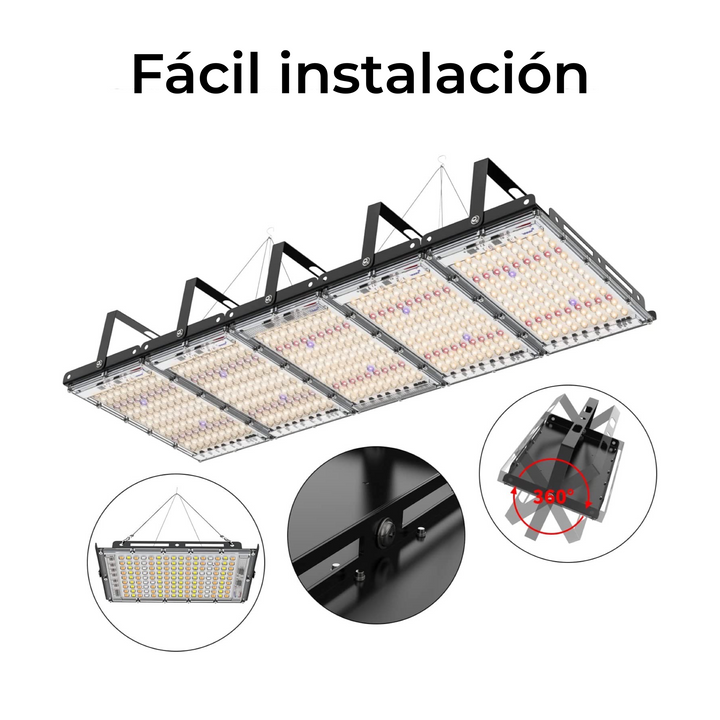 PANEL LED 400W - ESPECTRO COMPLETO