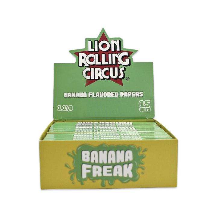 Papeles de enrolar Lion Rolling Circus Saborizados - 1 1/4 - Bloommart Colombia