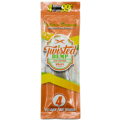 Hemp Wrap Mango/Pineapple - Twisted Hemp